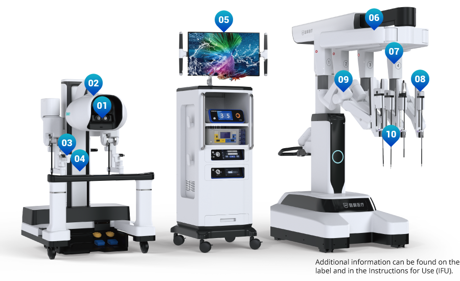Four-arm Laparoscopic Surgical Robot